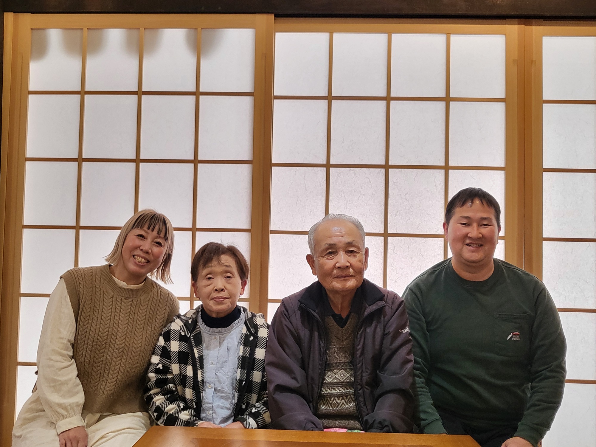 家族のつながりをつくる時間を作ってもらった っていうことを、とても感謝しています 写真
